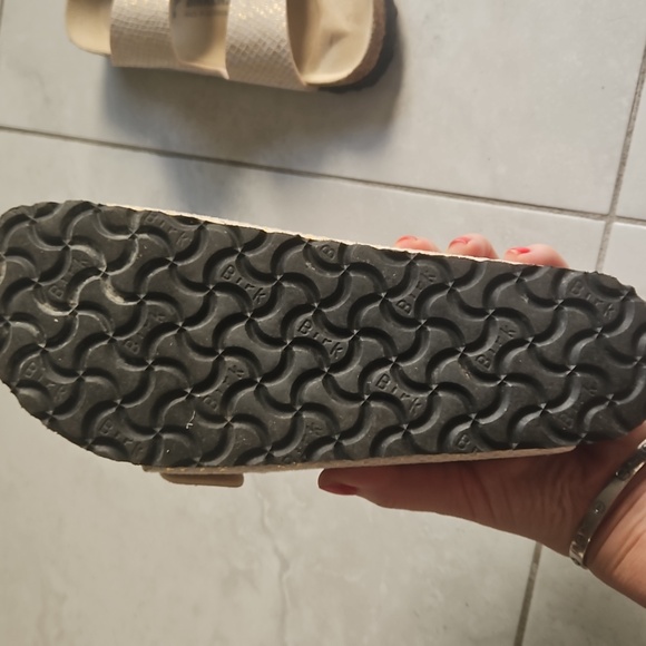 Birkenstock Sandals - Textured Cream - Picture 5 of 5